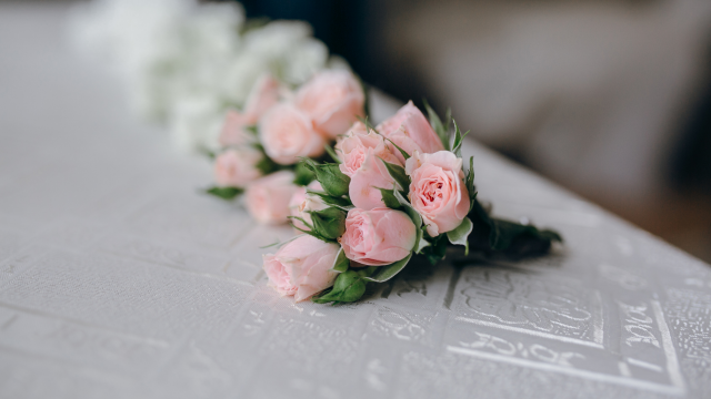 pink rose bouquet